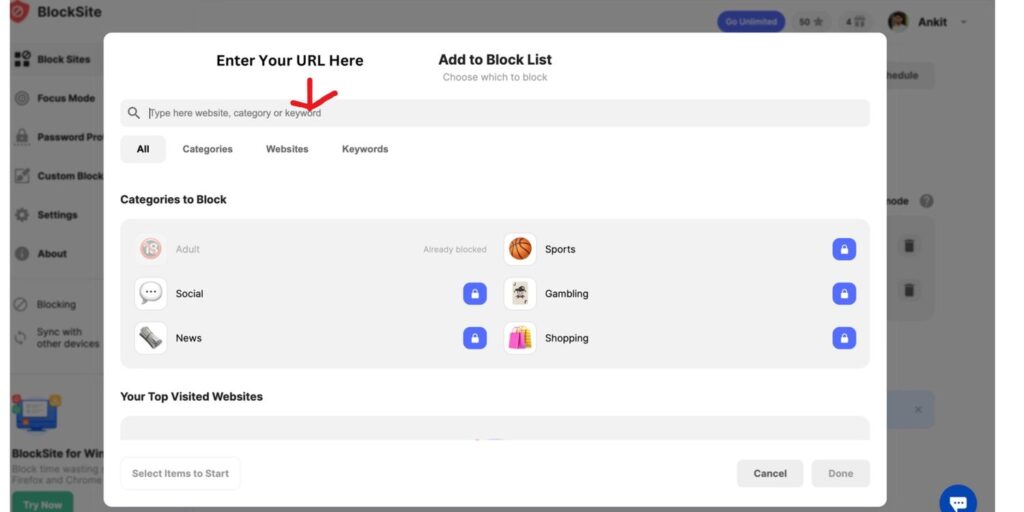 Block Site:Top 5 Chrome Extension