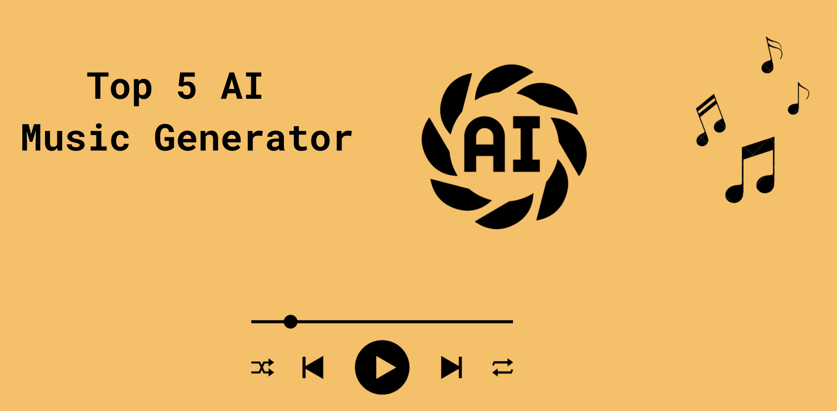 Top 5 AI generative Music